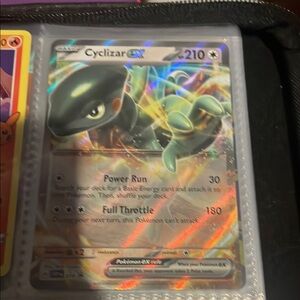 Cyclizar EX Holographic Pokémon Card
